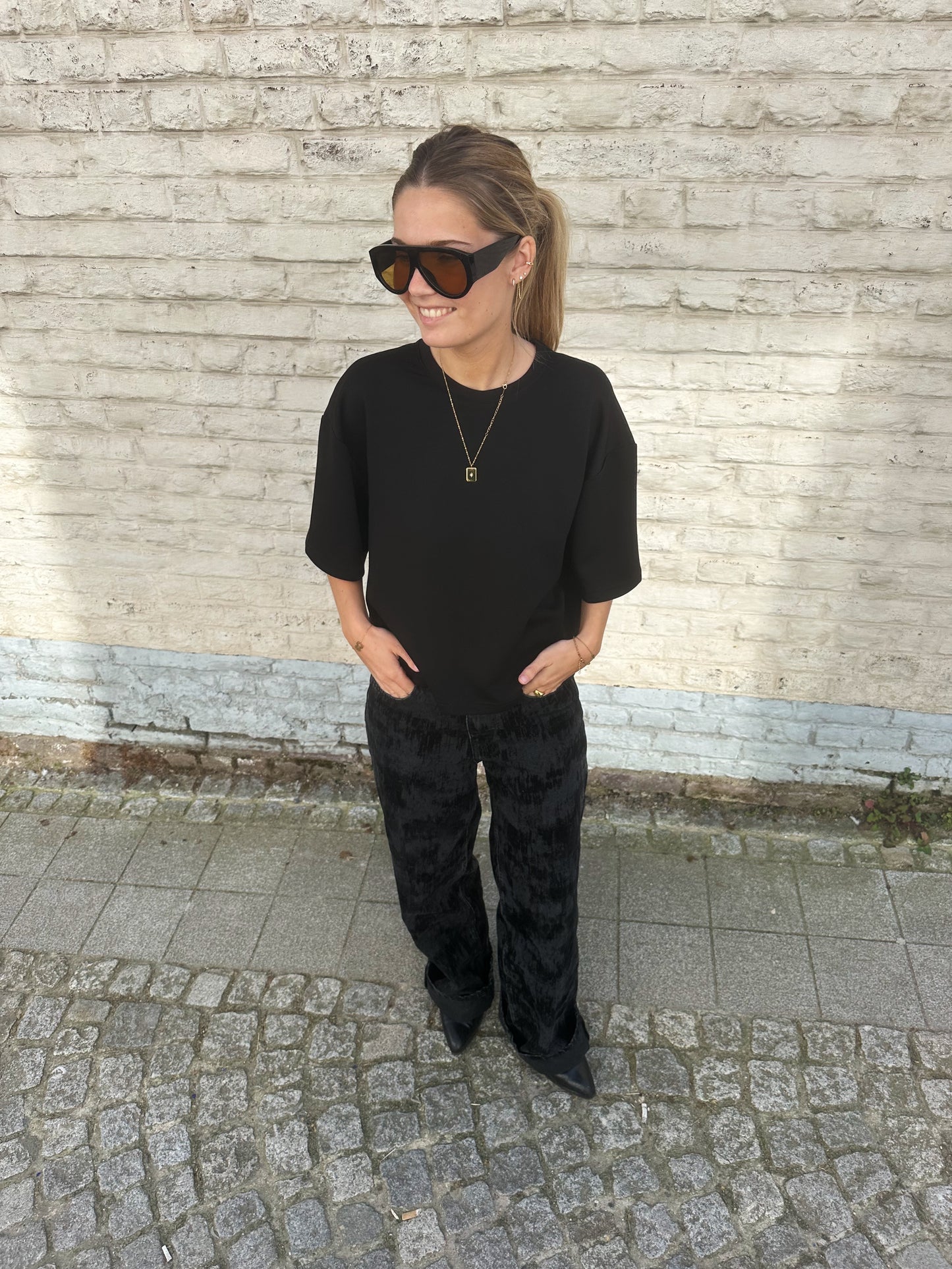 Jeans - black