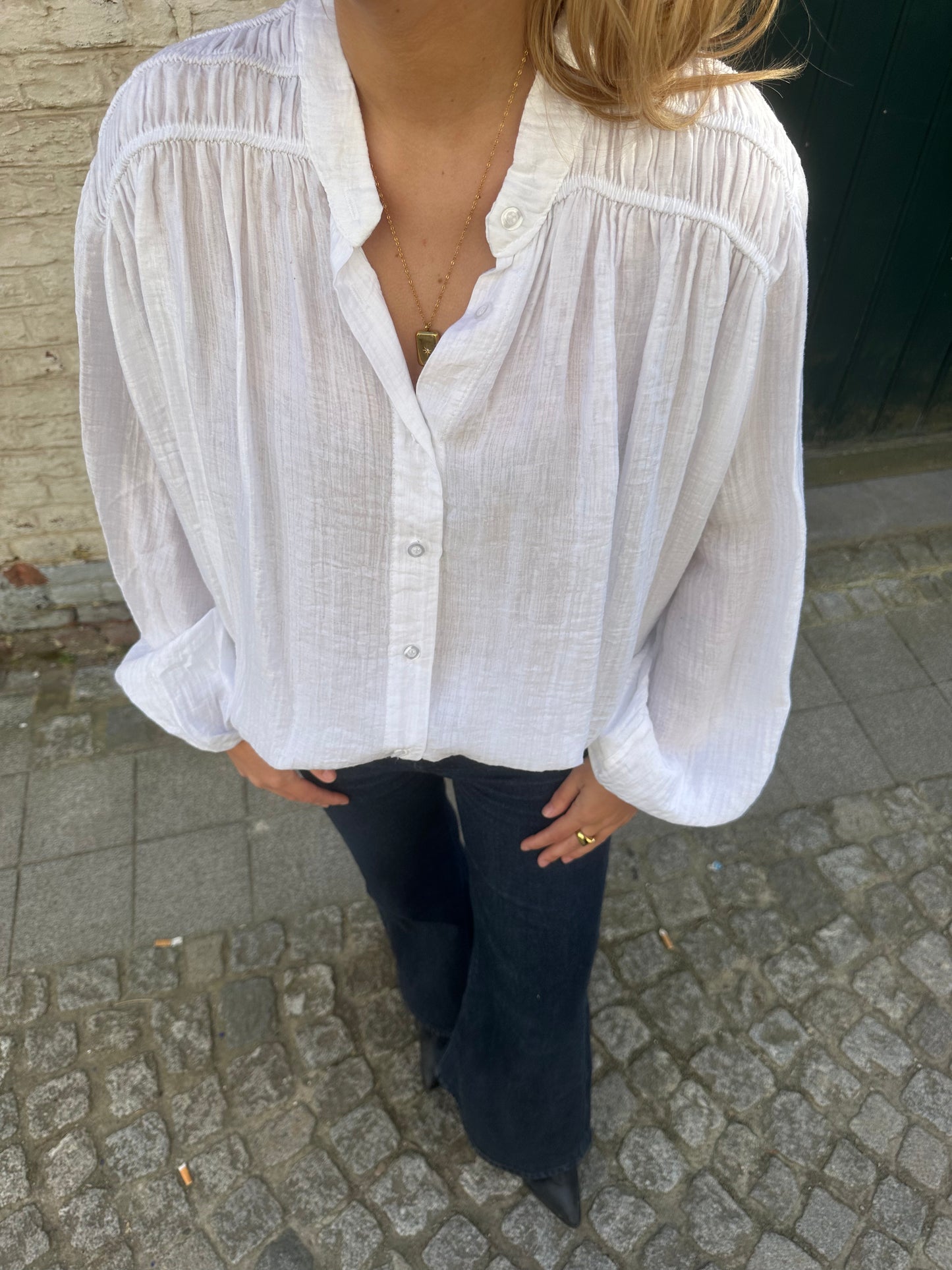 Ella blouse - White