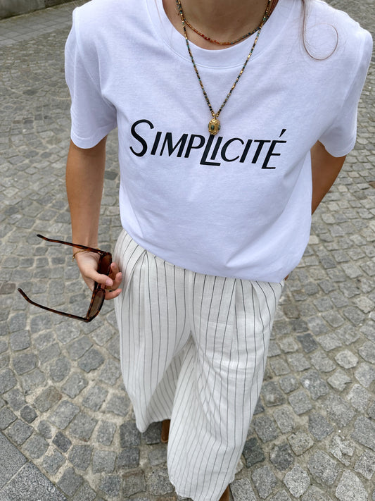 Simplicité t-shirt