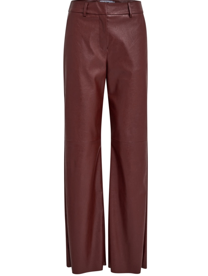 Bordeaux pants PU