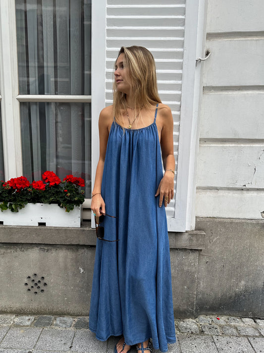 Jeans dress dark