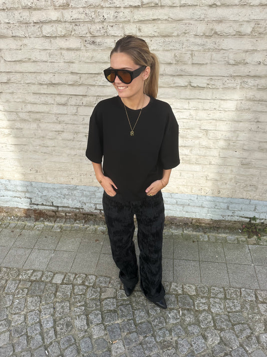 Oversized t-shirt - black