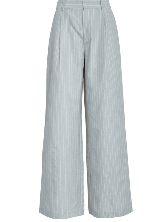 Striped pants - grey